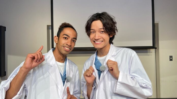 Aぇ! group/関西ジャニーズJr.の草間リチャード敬太＆佐野晶哉が「名古屋市科学館」に入門！大人気の「サイエンスショー」に挑戦する‼「Ａぇ! groupの東海地方Aぇとこ入門！」のメイン画像
