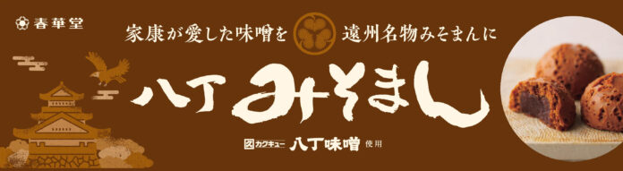 徳川家康公ゆかりの地 限定デザインの「八丁みそまん」 が新発売！のメイン画像