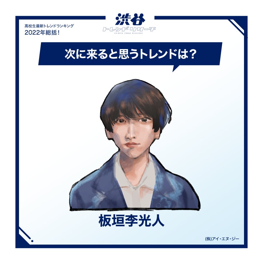 【2022年総括！高校生最新トレンドランキング】全8項目！高校生的流行語大賞やポーズなど発表！ネクストトレンドに入選した俳優やアイドル、漫画家からのコメントも！のサブ画像10
