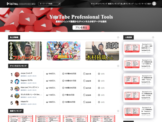 【YouTubeランキング】週間動画再生数~スカイドット1位/キスマイ上位~（11月14日）のサブ画像4
