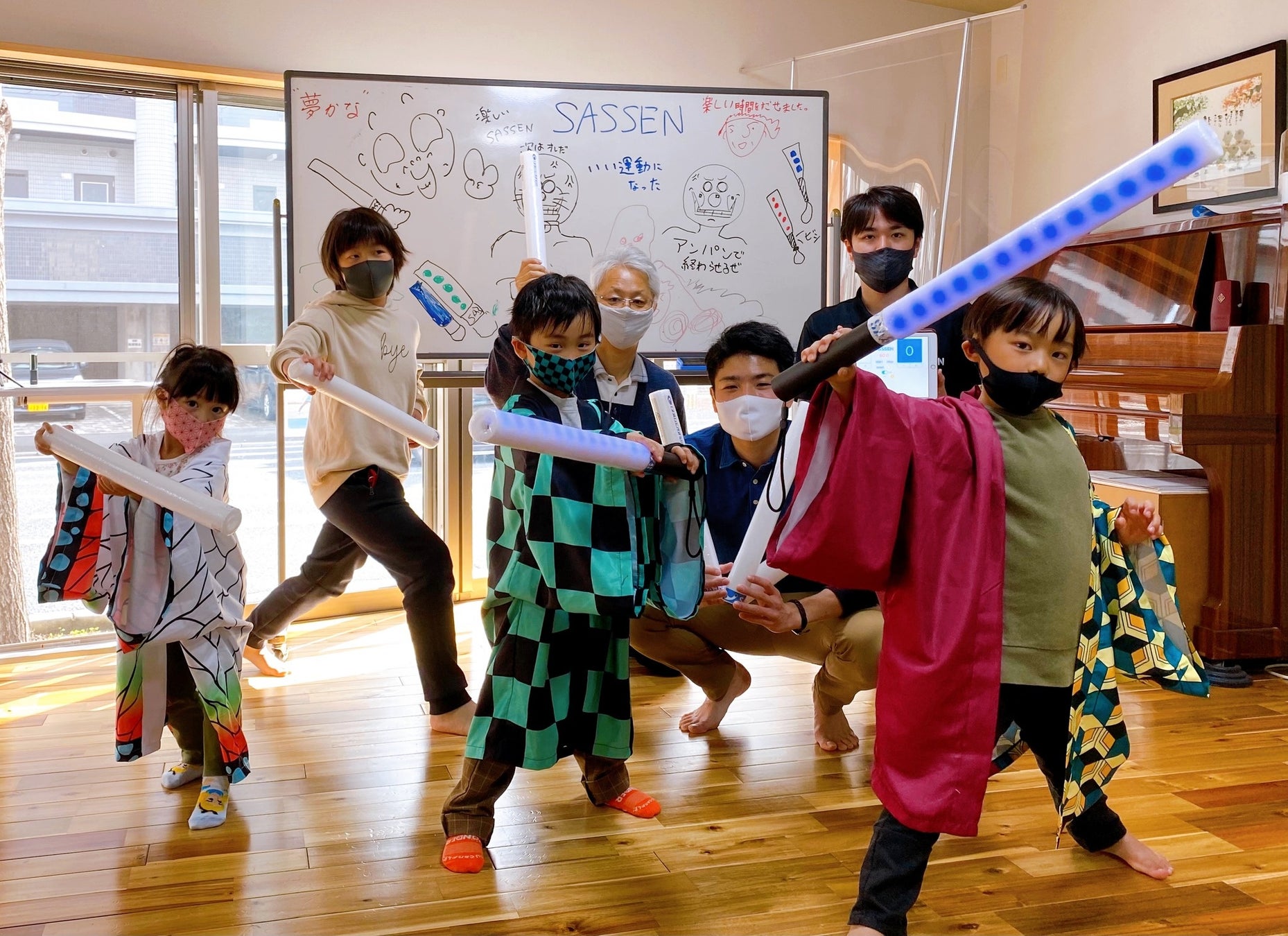 【叩くと虹色に光る刀】次世代デジタルチャンバラ（SASSEN/サッセン）の新型センサー刀の発売が決定！のサブ画像6