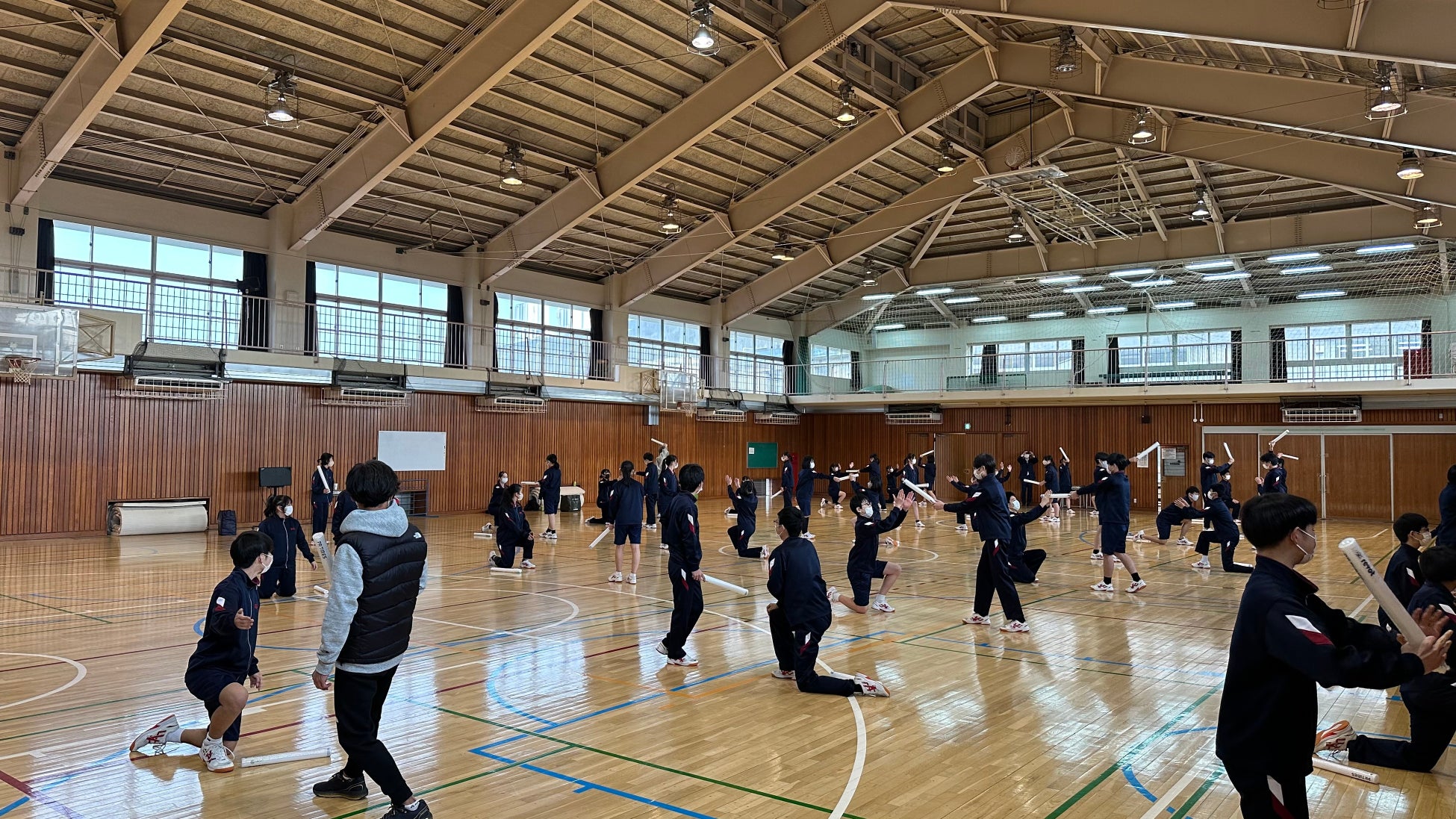 【学校の授業でデジタルチャンバラ！？】西東京市立明保中学校にて次世代スポーツSASSEN（サッセン）の体験会と大会を開催。のサブ画像5
