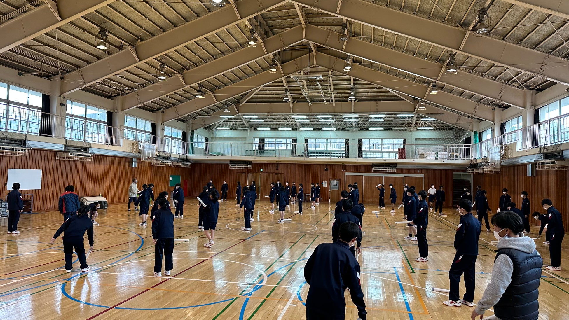 【学校の授業でデジタルチャンバラ！？】西東京市立明保中学校にて次世代スポーツSASSEN（サッセン）の体験会と大会を開催。のサブ画像9