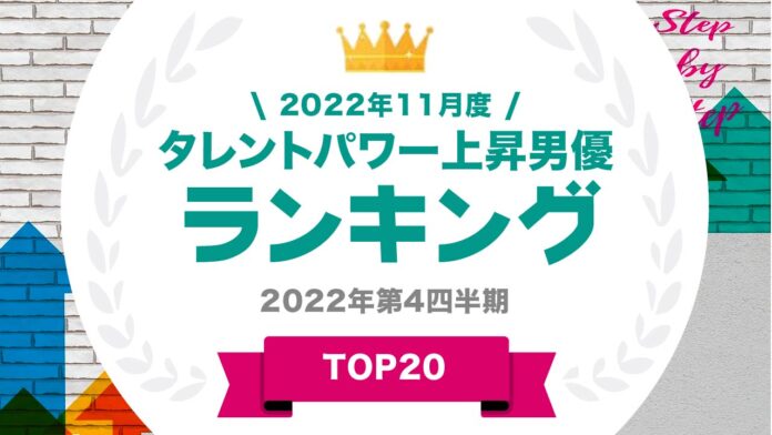 ​『タレントパワーランキング』がパワースコアの上昇している男優のランキングを発表！株式会社アーキテクトがスタートさせた、WEBサイト『タレントパワーランキング』ランキング企画第210弾！！のメイン画像