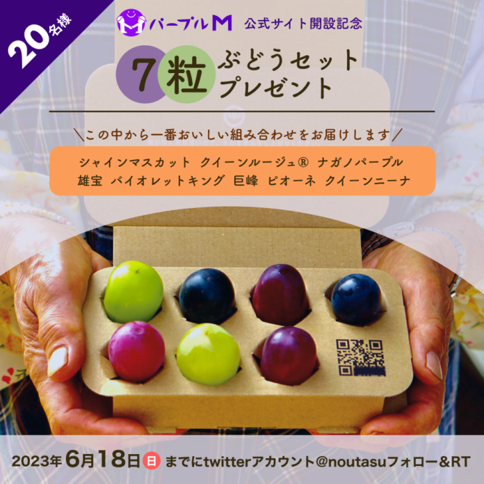 「パープルM」公式サイト開設。記念キャンペーンも開催！のメイン画像