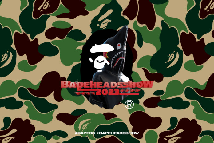 A BATHING APE® 30周年記念イベント「BAPE HEADS SHOW」BAPE®が4つのサブブランドと共にステージで2023年秋冬コレクションを発表のメイン画像