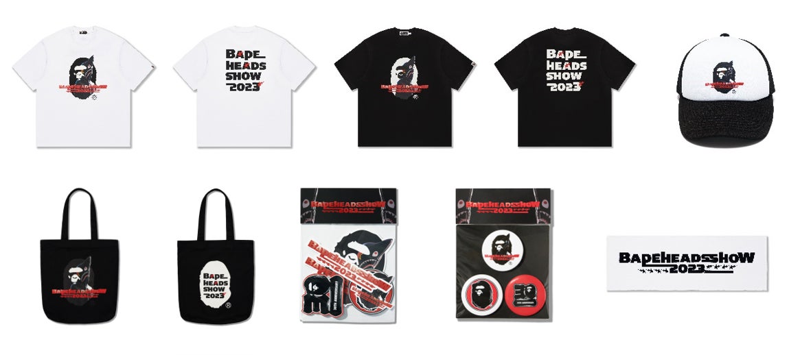 A BATHING APE® 30周年記念イベント「BAPE HEADS SHOW」BAPE®が4つのサブブランドと共にステージで2023年秋冬コレクションを発表のサブ画像8_BAPE HEADS SHOW記念アイテム
