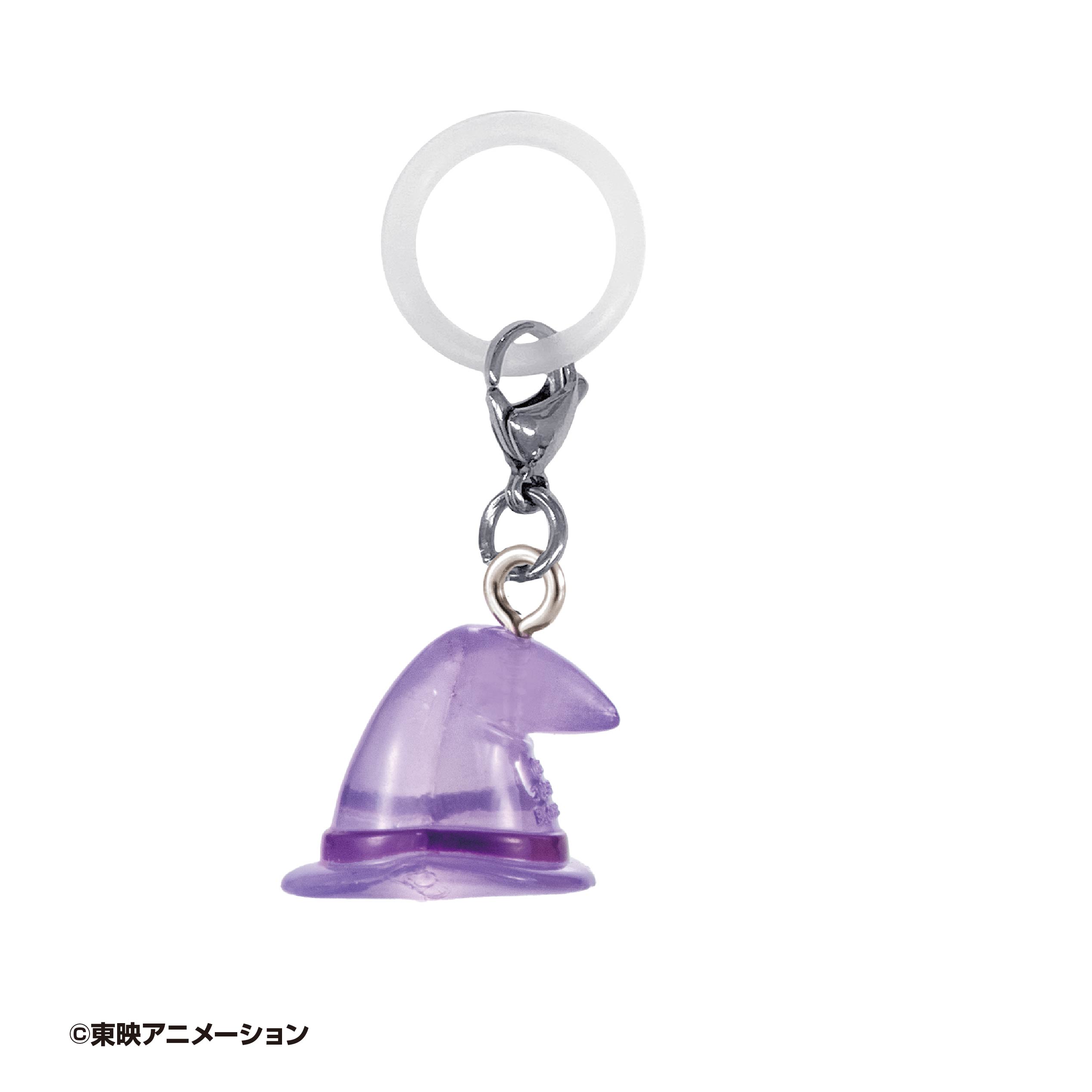 「おジャ魔女どれみ」に登場するアイテムがマスコットに！カニカン＆シリコンパーツ付きで自分の持ち物にかわいく“めじるし”が付けられる♪『おジャ魔女どれみ　めじるしアクセサリー2』のサブ画像2_①帽子（おんぷ）