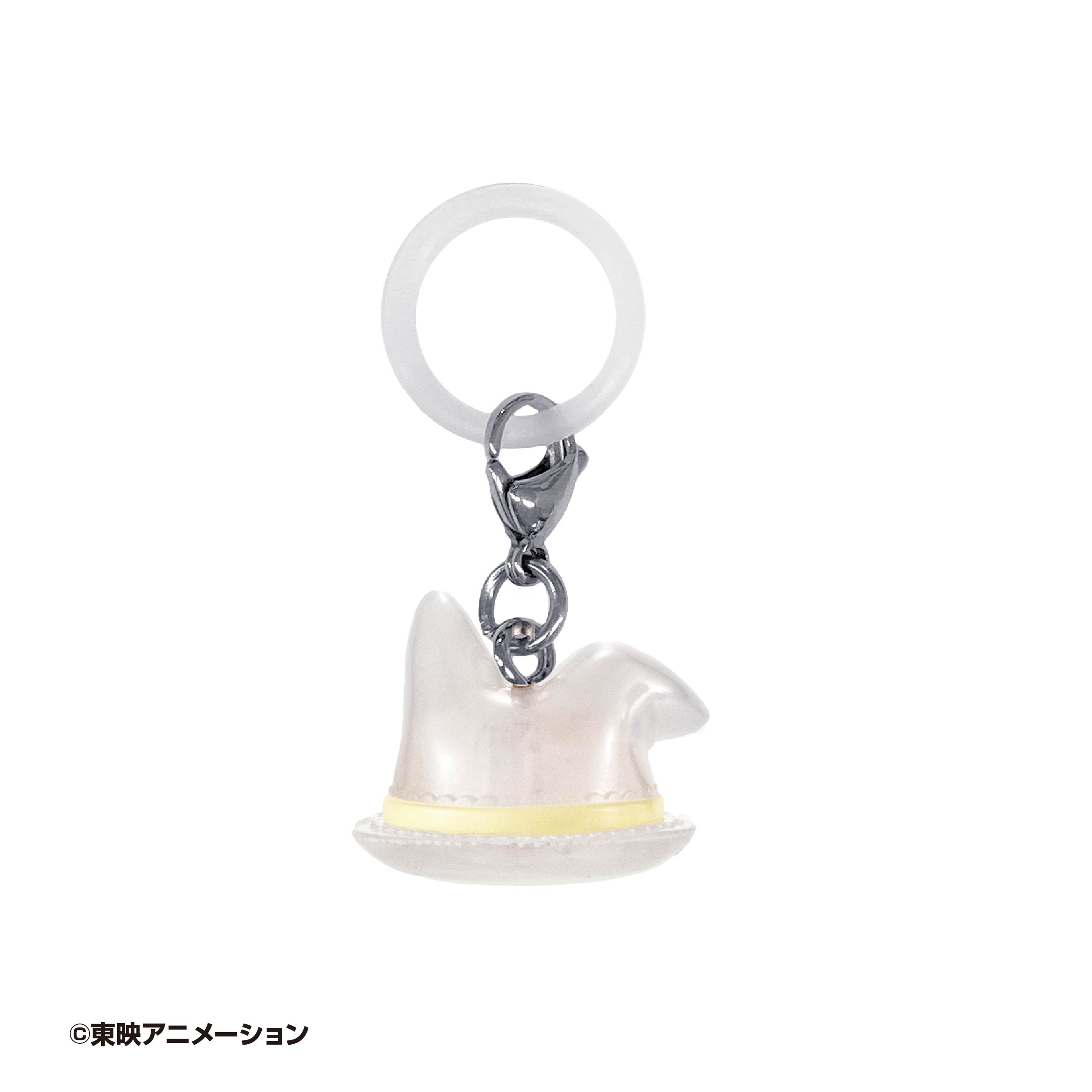 「おジャ魔女どれみ」に登場するアイテムがマスコットに！カニカン＆シリコンパーツ付きで自分の持ち物にかわいく“めじるし”が付けられる♪『おジャ魔女どれみ　めじるしアクセサリー2』のサブ画像4_③帽子（ハナ）