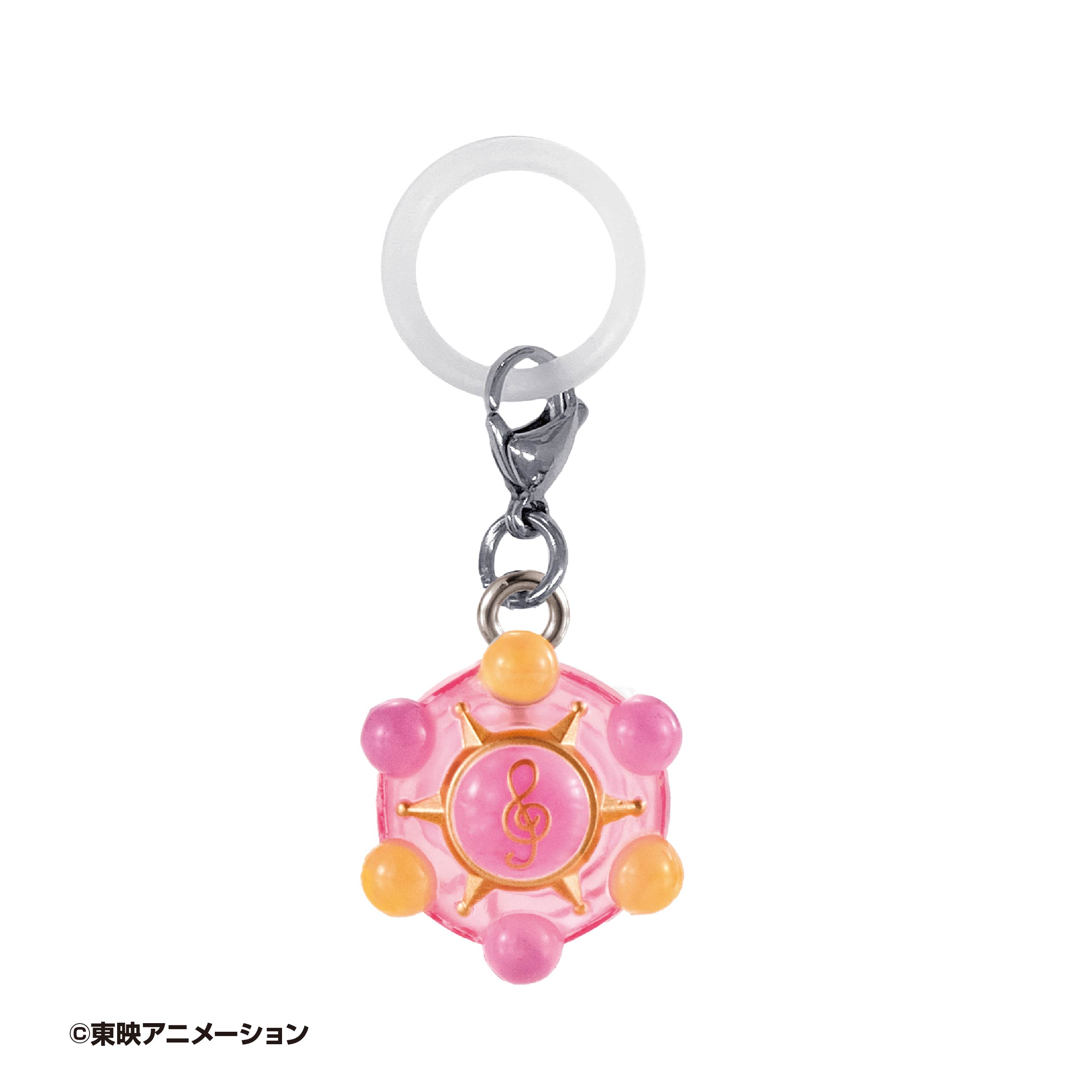 「おジャ魔女どれみ」に登場するアイテムがマスコットに！カニカン＆シリコンパーツ付きで自分の持ち物にかわいく“めじるし”が付けられる♪『おジャ魔女どれみ　めじるしアクセサリー2』のサブ画像6_⑤パララタップ