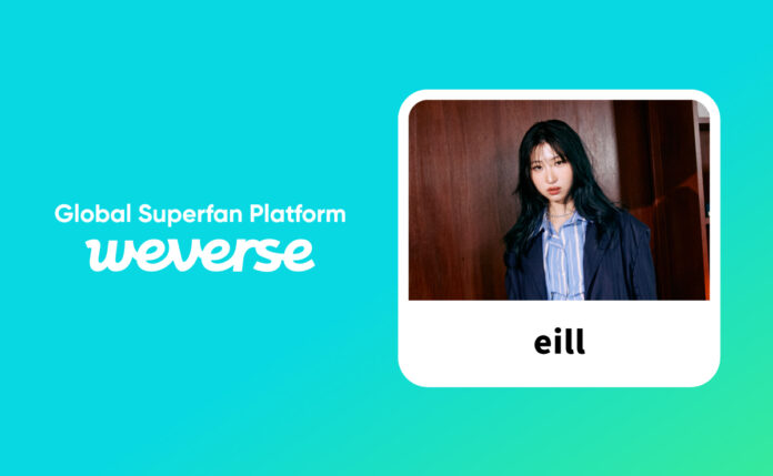 Weverseに人気アニメ曲を手がけるeillの公式コミュニティがオープン！のメイン画像