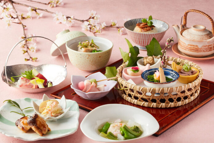 【レンブラントホテル海老名】花を愛で美食を楽しむ「桜フェア」開催中。日本庭園や店内の桜を眺めてお花見気分を満喫。のメイン画像
